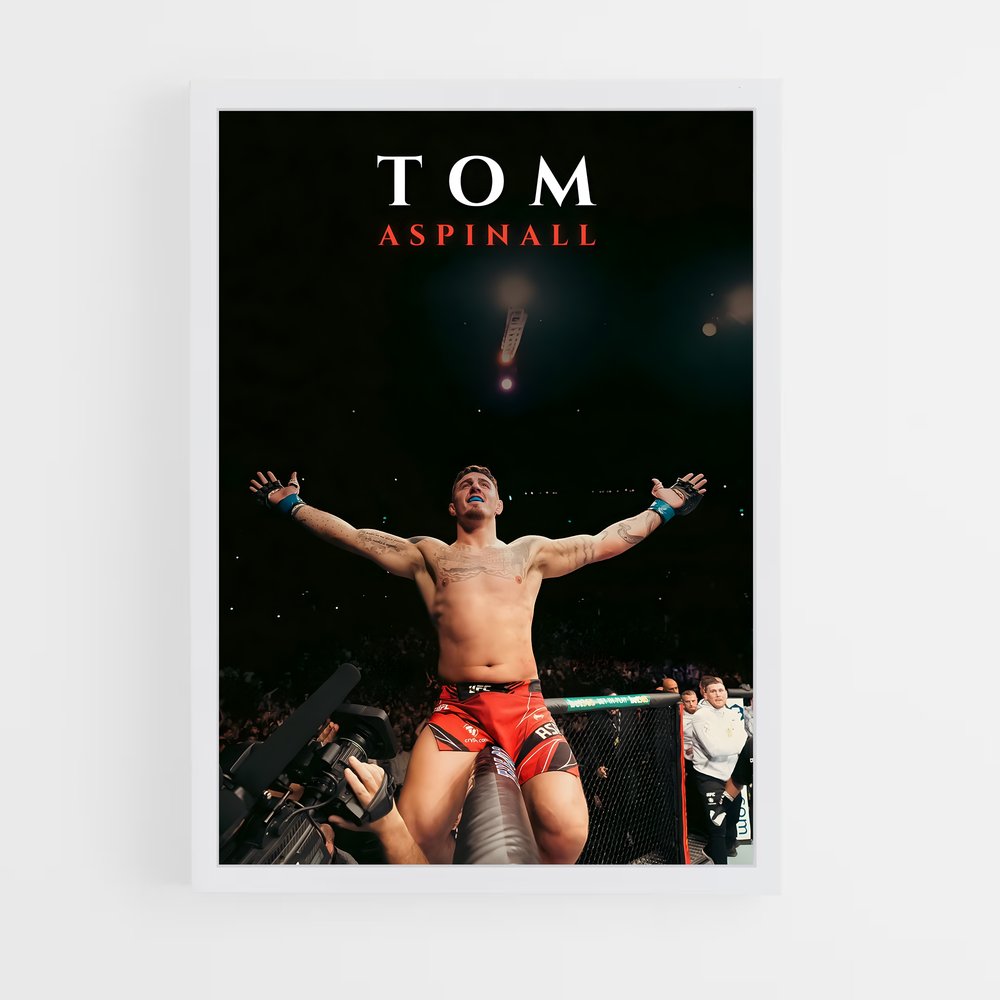 Poster L'Ascension de Tom – affiche MMA (vue 3)